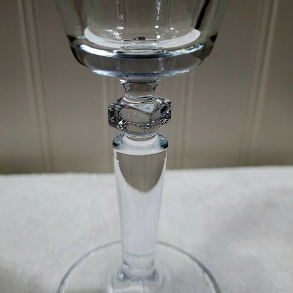 Vintage 8pc Honeycomb Stemware Glass Set by Pier 1 - Picture 3 of 4